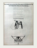 Aerosmith Draw Line Vintage Retro Advert Poster A4 Photo Print