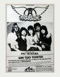 Aerosmith Travers 1973 Vintage Retro Advert Poster A4 Photo Print