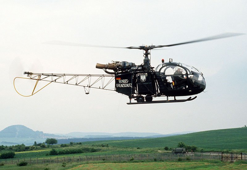 Aerospatiale Alouette Ii Military A4 Photo Print