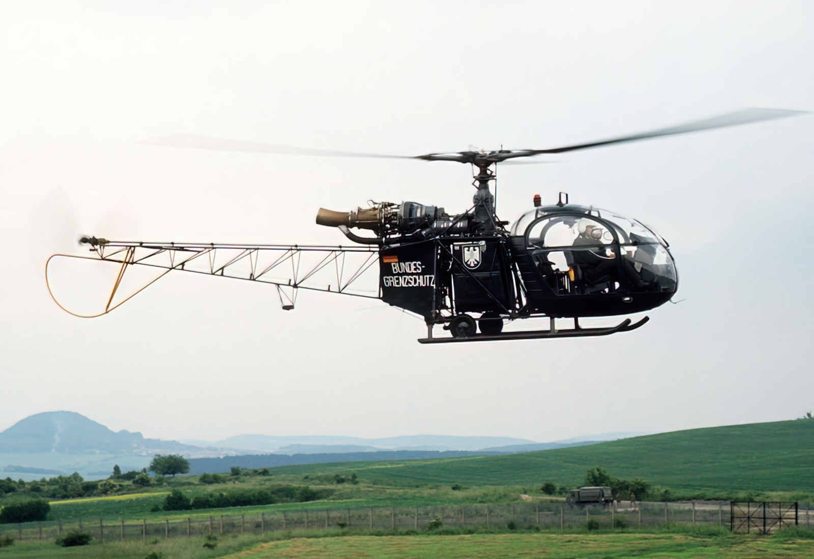 Aerospatiale Alouette Ii (2) Military A4 Photo Print