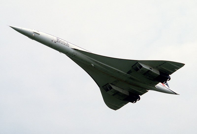 Aerospatiale Bac Concorde 15 Military A4 Photo Print