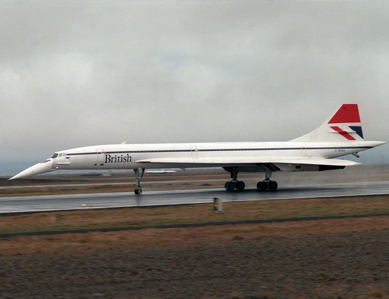 Aerospatiale Bac Concorde 16 Military A4 Photo Print