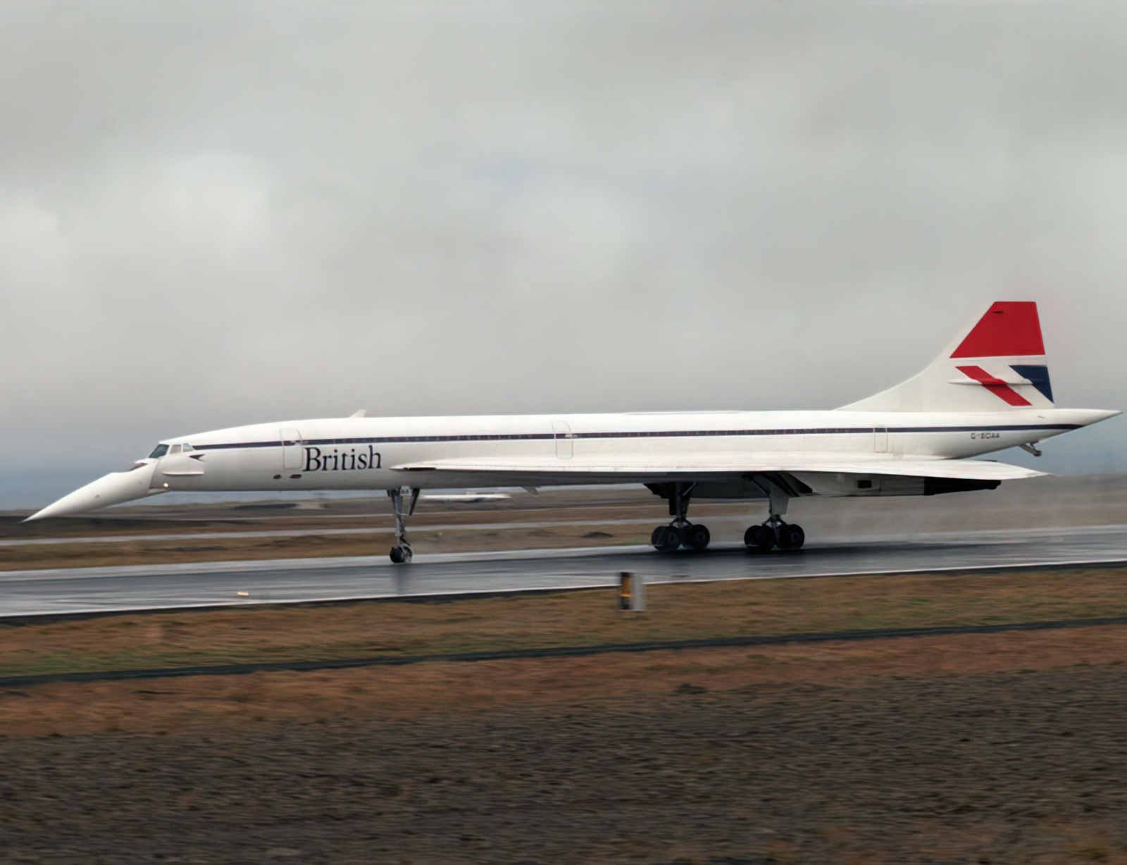 Aerospatiale Bac Concorde 16 (2) Military A4 Photo Print