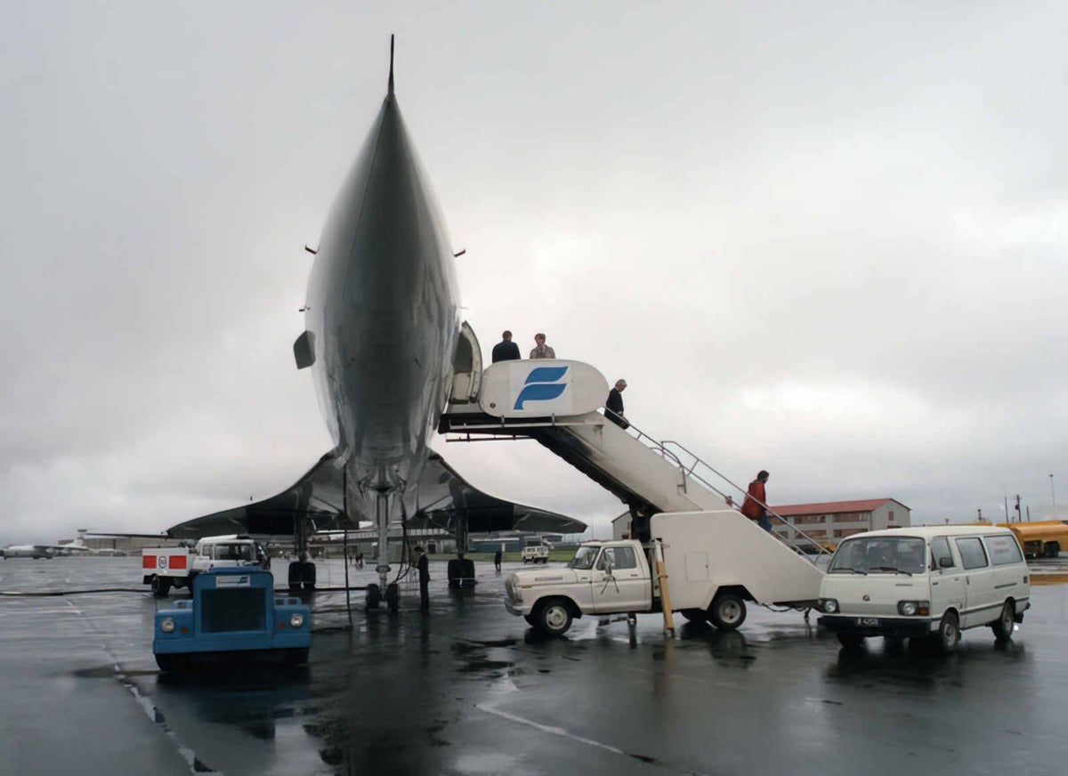 Aerospatiale Bac Concorde 20 (2) Military A4 Photo Print
