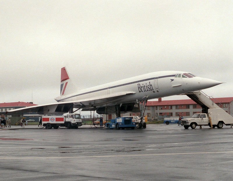 Aerospatiale Bac Concorde 24 Military A4 Photo Print