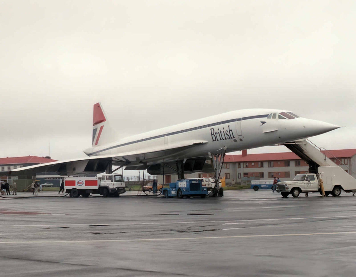 Aerospatiale Bac Concorde 24 (2) Military A4 Photo Print