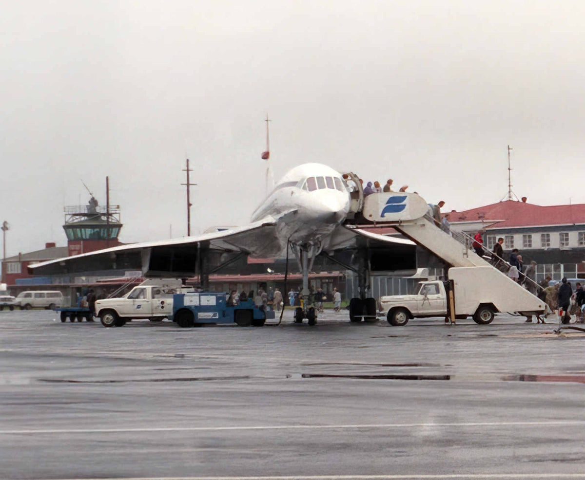 Aerospatiale Bac Concorde 25 (2) Military A4 Photo Print