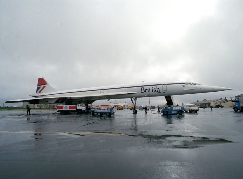 Aerospatiale Bac Concorde 28 Military A4 Photo Print