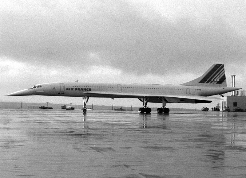 Aerospatiale Bac Concorde 30 Military A4 Photo Print