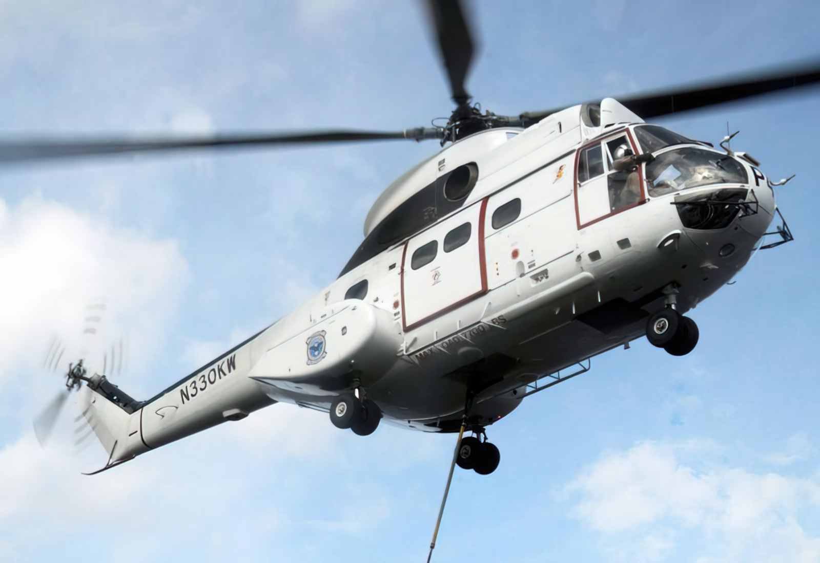 Aerospatiale Sa330 Puma (2) Military A4 Photo Print