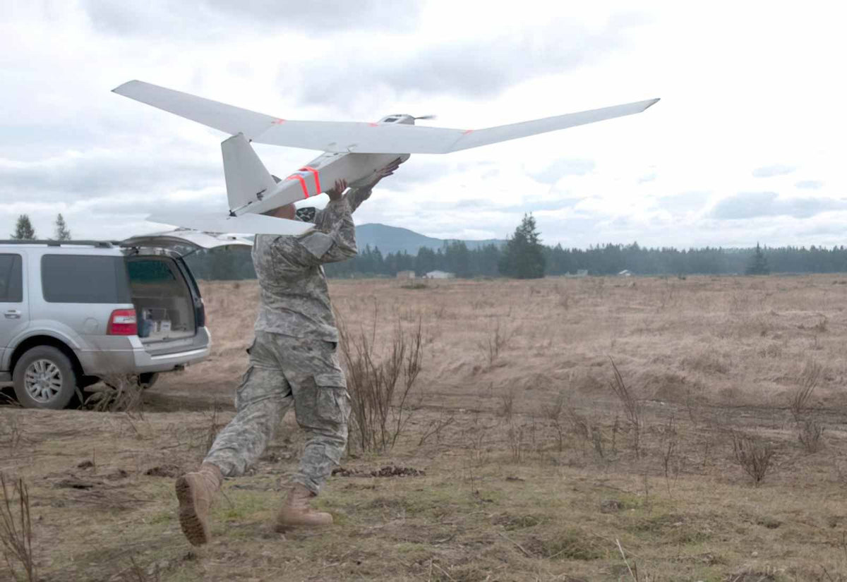 Aerovironment Rq20 Puma 3 (2) Military A4 Photo Print