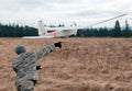 Aerovironment Rq20 Puma 4 Military A4 Photo Print
