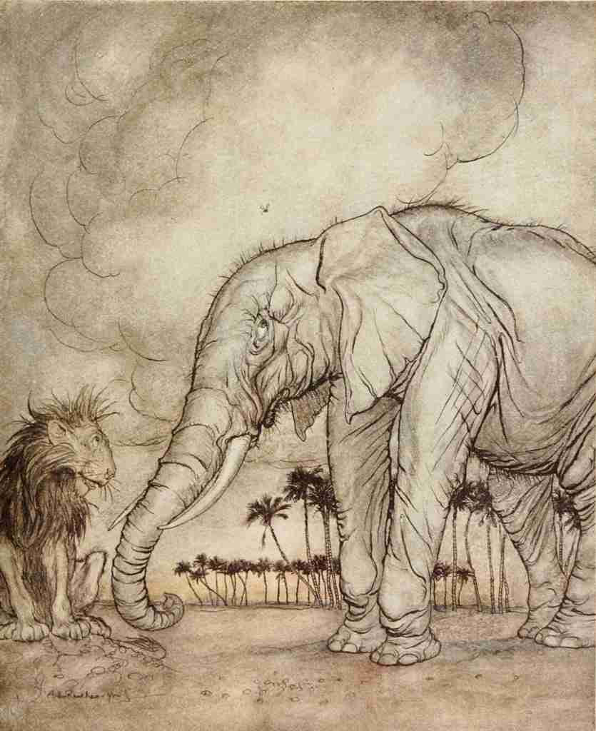 Aesops Fables 1912 12 A4 Photo Print