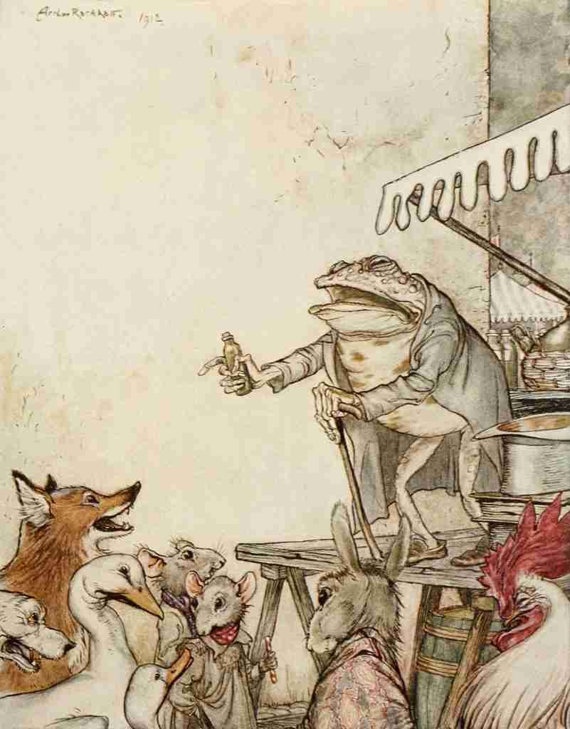 Aesops Fables 1912 5 A4 Photo Print