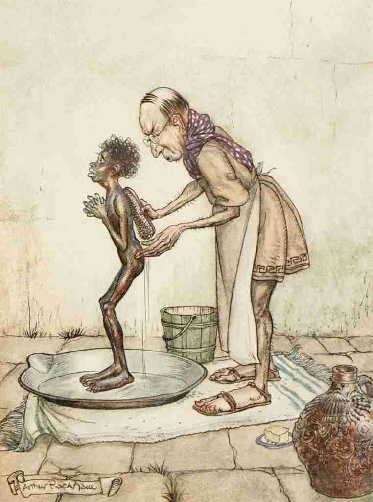 Aesops Fables 1912 7 A4 Photo Print