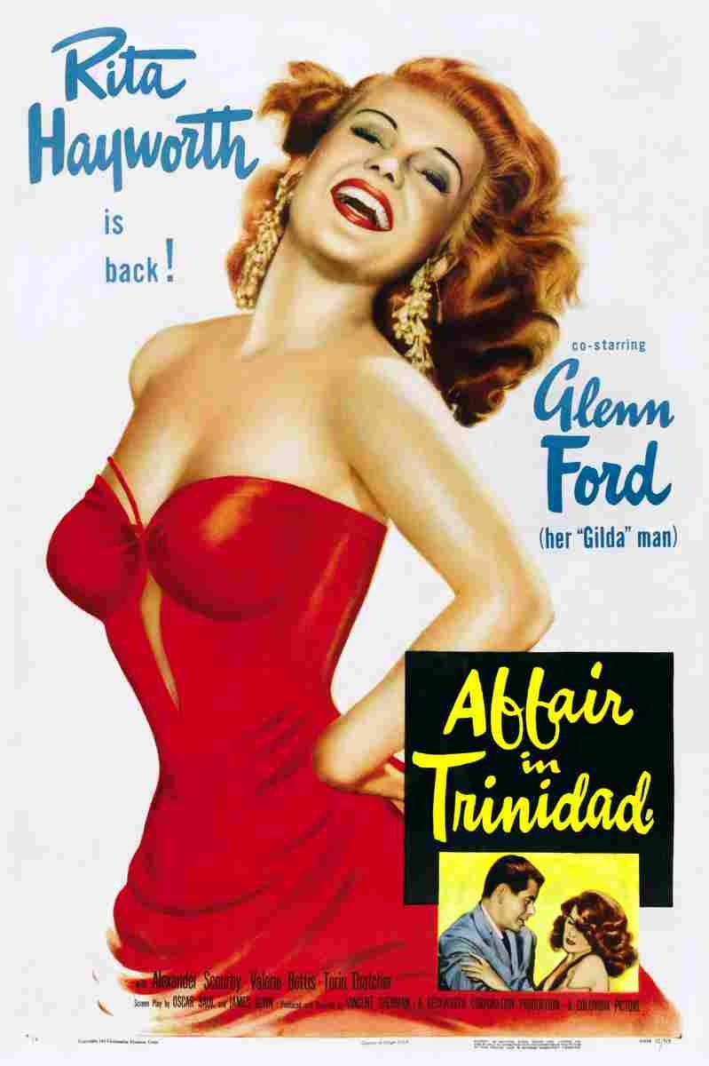 Affair in Trinidad 04 film star poster A4 Photo Print