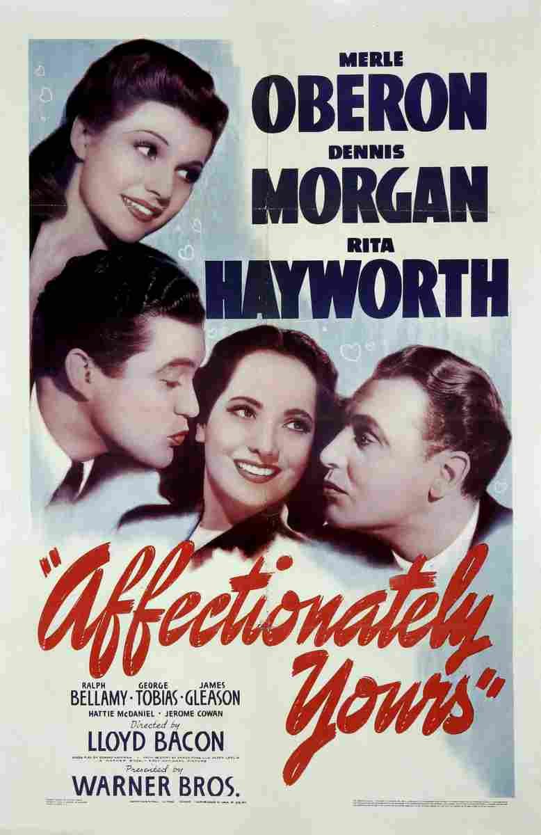 Affectionately Yours 01 film star poster A4 Photo Print