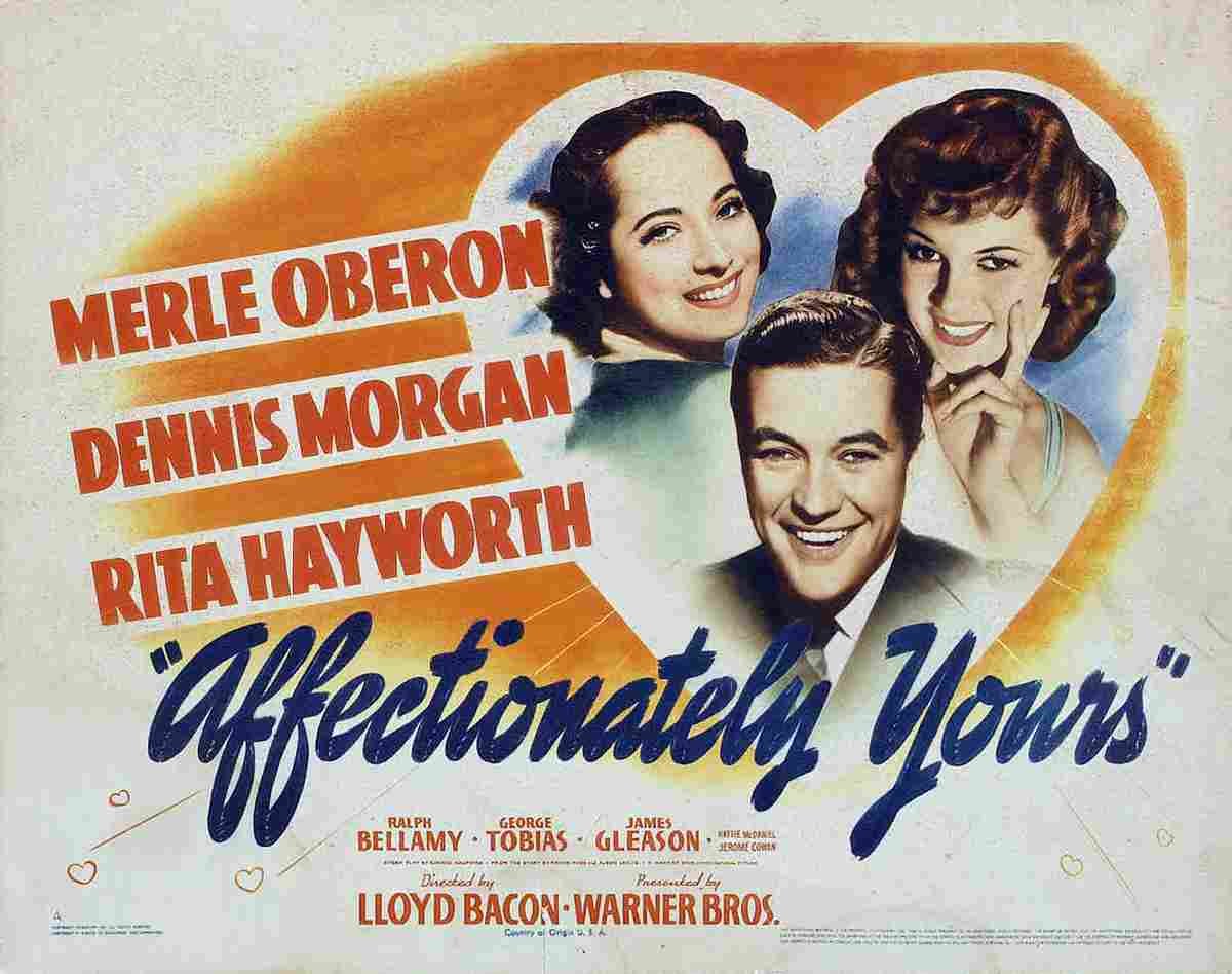 Affectionately Yours 02 film star poster A4 Photo Print