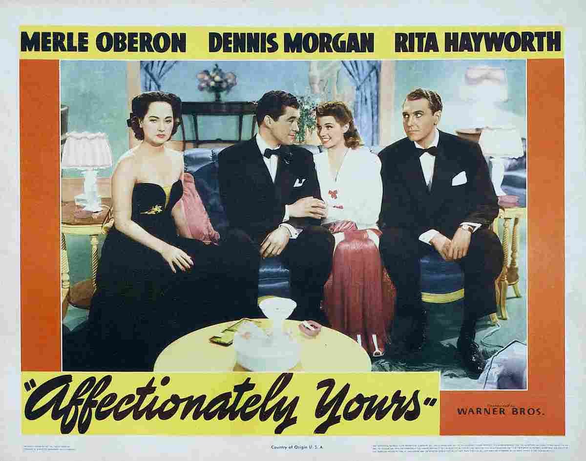 Affectionately Yours 03 film star poster A4 Photo Print