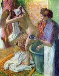 After Bathing 1 Degas A4 Photo Print