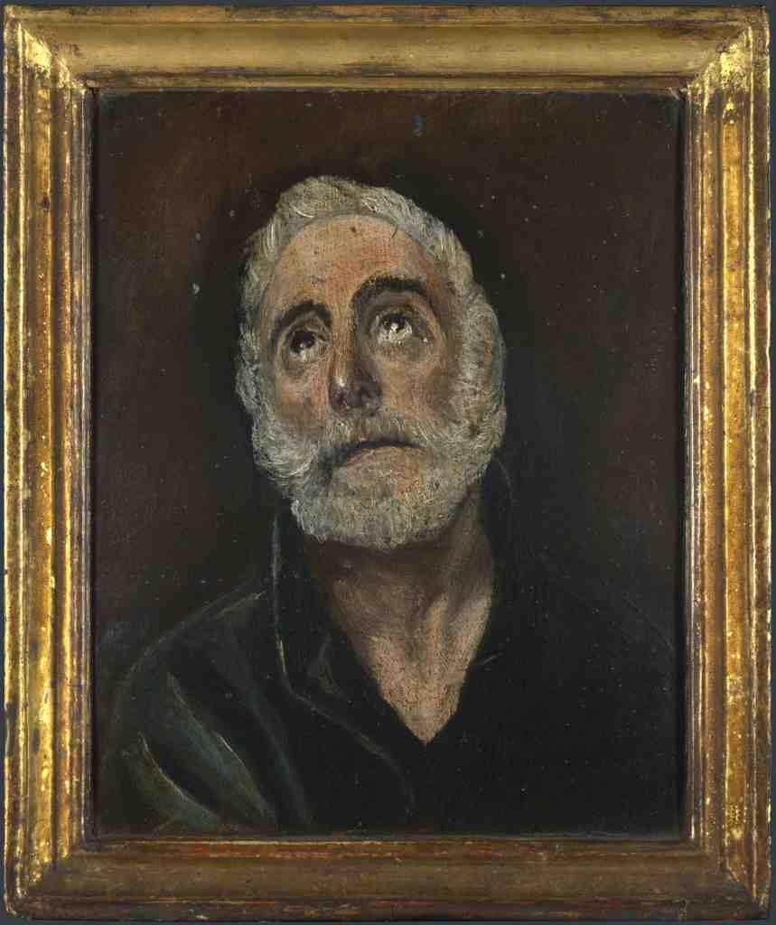 After El Greco Saint Peter A4 Photo Print
