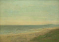 After Gustave Courbet The Sea near Palavas A4 Photo Print