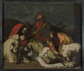 After Massimo Stanzione Monks and Holy Women mourning over the Dead Christ A4 Photo Print