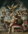 After Michelangelo The Dream of Human Life A4 Photo Print
