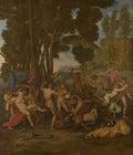 After Nicolas Poussin The Triumph of Silenus A4 Photo Print