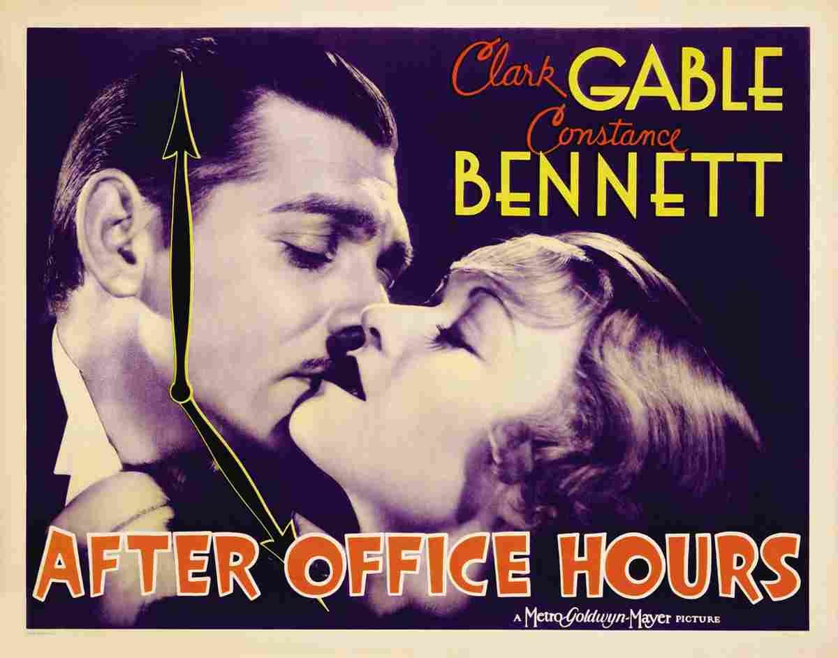After Office Hours 1935 01 film star poster A4 Photo Print