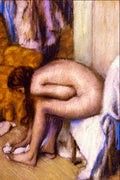 After The Bath Degas Impressionism A4 Photo Print