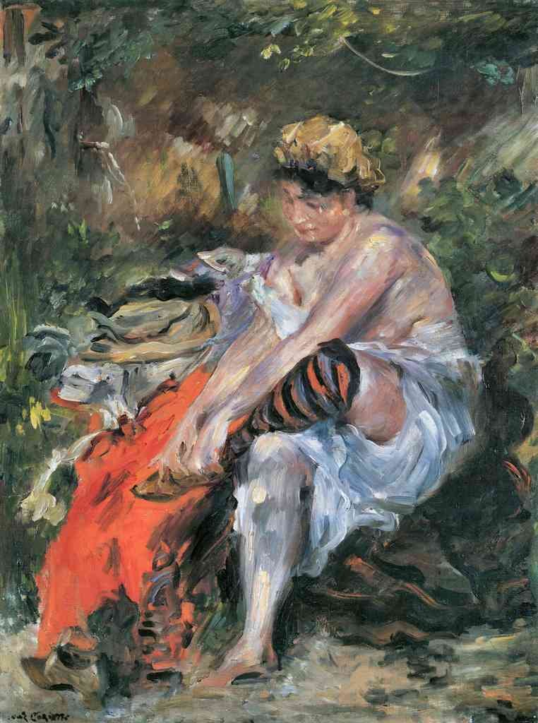 After The Bath Lovis Corinth Impressionism European A4 Photo Print