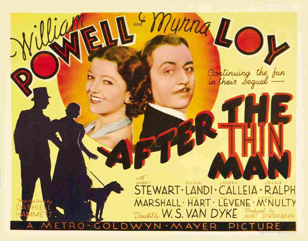 After the Thin Man 02 film star poster A4 Photo Print