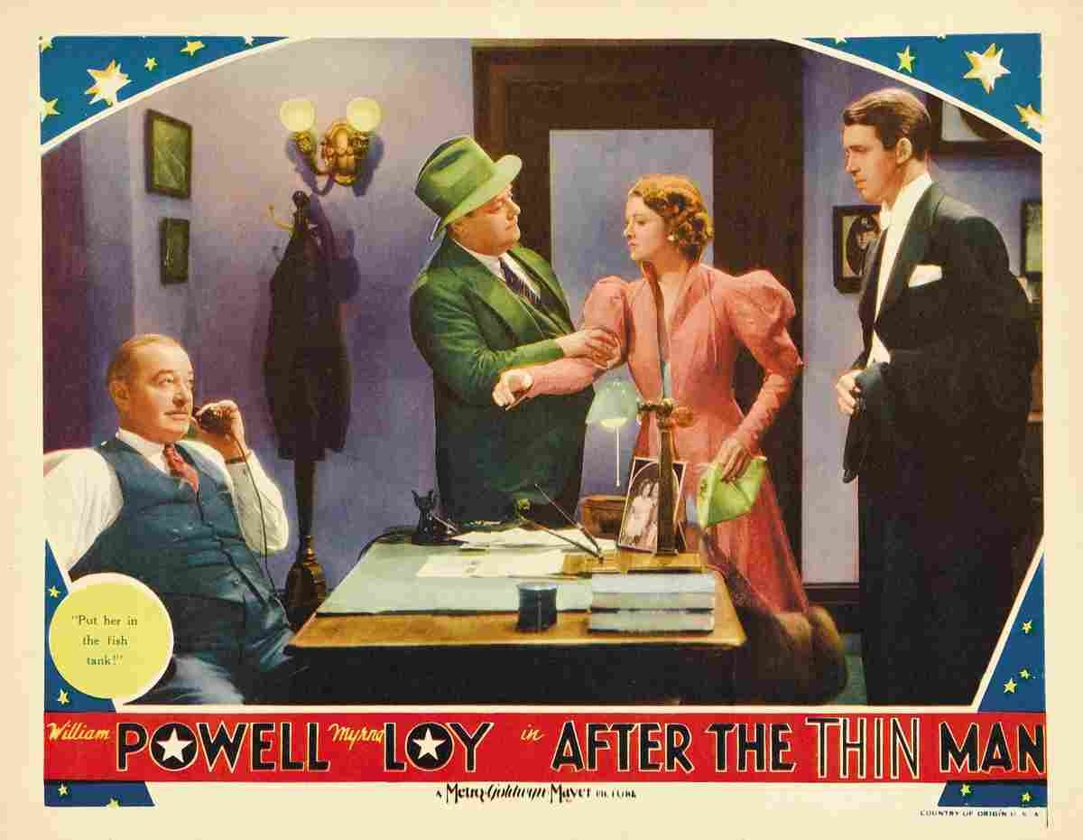 After the Thin Man 10 film star poster A4 Photo Print