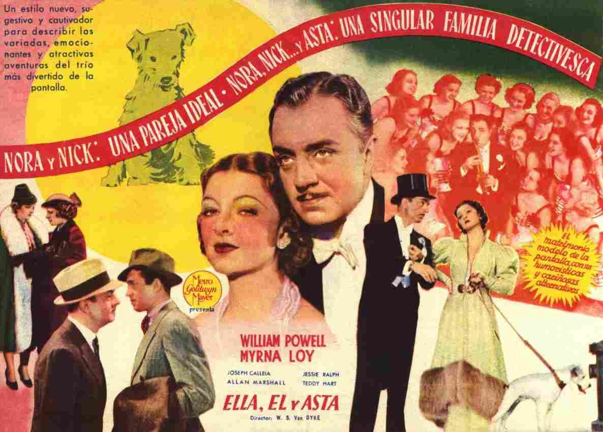 After the Thin Man 14 film star poster A4 Photo Print