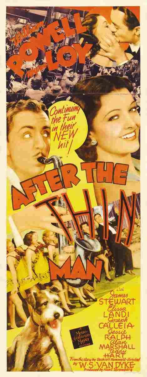 After the Thin Man 15 film star poster A4 Photo Print