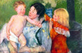 After the bath by Cassatt A4 Photo Print