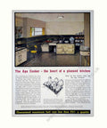 Aga Cooker 1956 Vintage Retro Advert Poster A4 Photo Print