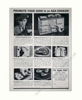 Aga Cooker 1973 Vintage Retro Advert Poster A4 Photo Print