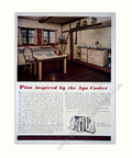 Aga Cooker Family Vintage Retro Advert Poster A4 Photo Print