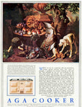 Aga Cooker Still Vintage Retro Advert Poster A4 Photo Print