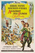 Against All Flags 01 film star poster A4 Photo Print