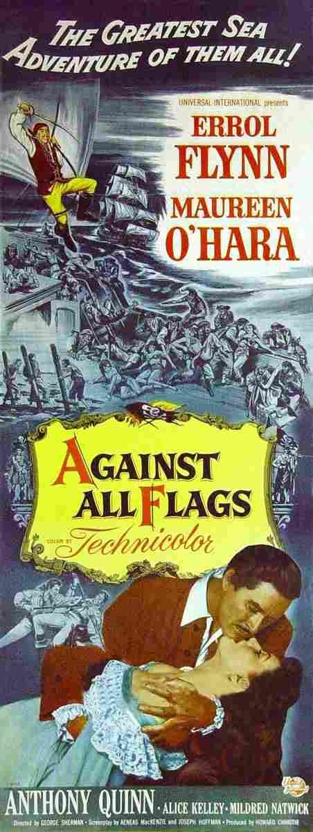 Against All Flags 03 film star poster A4 Photo Print