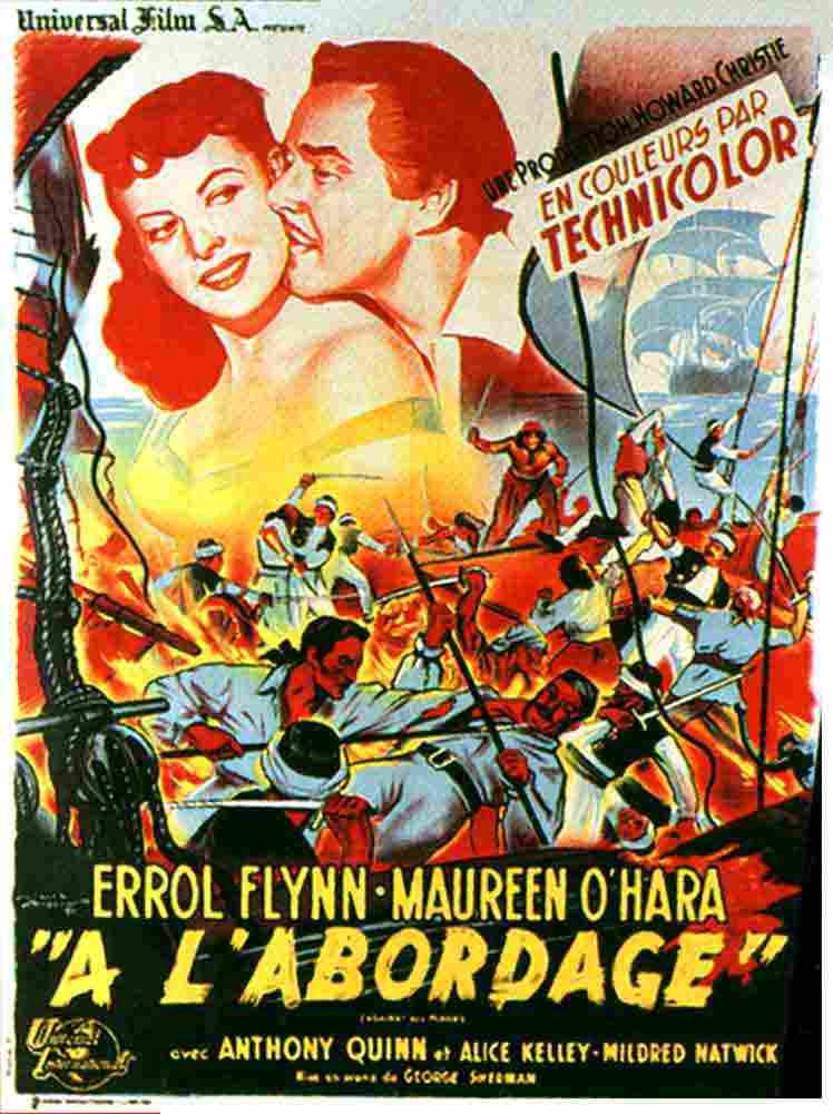 Against All Flags 07 film star poster A4 Photo Print