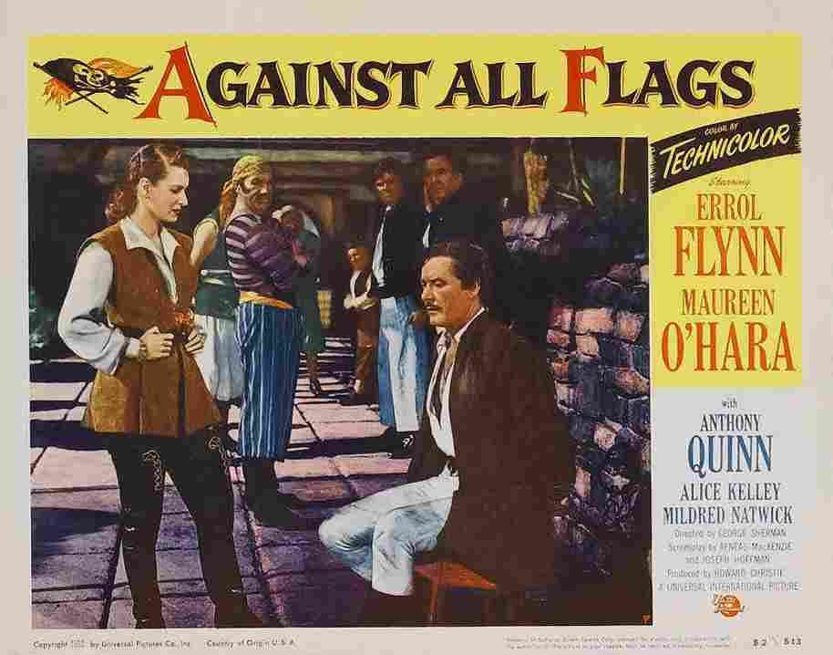 Against All Flags 09 film star poster A4 Photo Print
