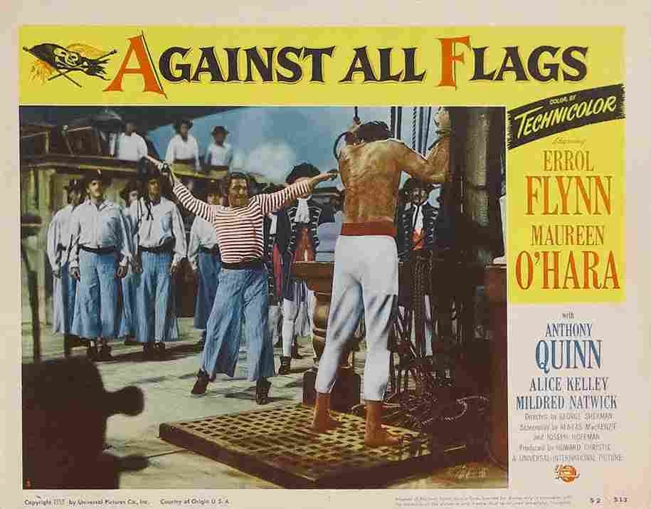 Against All Flags 10 film star poster A4 Photo Print