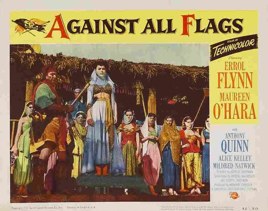 Against All Flags 14 film star poster A4 Photo Print