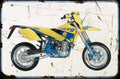Aged Husaberg FS650e 2002 A4 Photo Print
