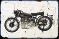 Aged Vincent HRD BlackShadow 1950 A4 Photo Print