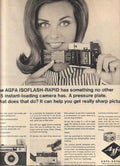 Agfa Isoflash Rapid Vintage Retro Advert Ads A4 Photo Print